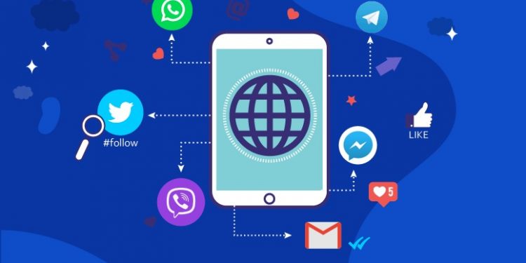 الربط بين منصات التواصل