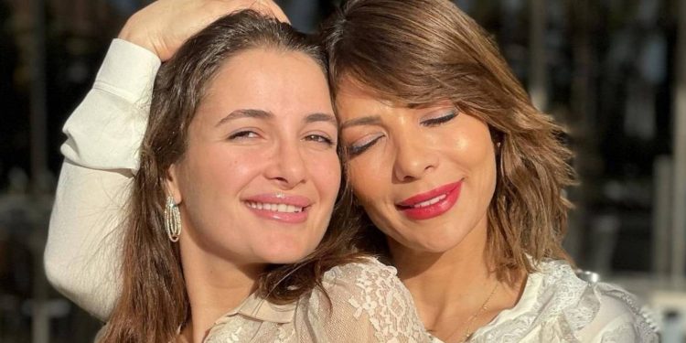 أول صورة لحفيدة أصالة ابنته شام الذهبي "جيهان"