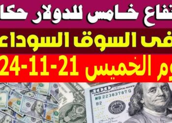 سعر الدولار أمام الجنيه المصري اليوم الخميس 21 نوفمبر 2024 بعد الزيادة الرسمية