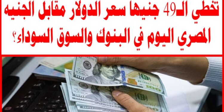 سعر الدولار اليوم تحديات الجنيه المصري في السوق العالمي والسوق السوداء