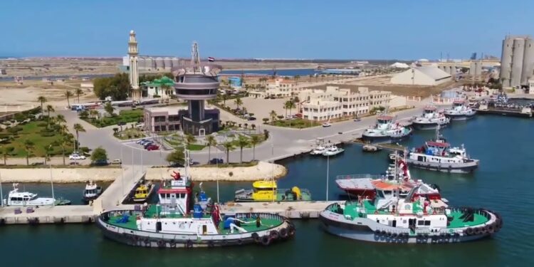 ميناء دمياط يحقق حركة مرورية كبيرة مع 14 سفينة خلال يوم واحد