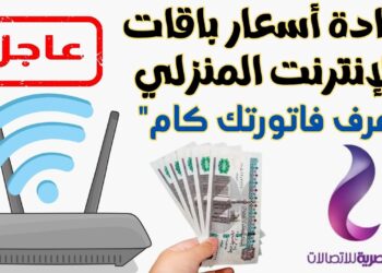 عاجل | شبكة WE تكشف عن تفاصيل أسعار باقات الإنترنت الجديدة