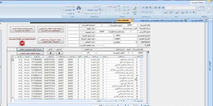 توزيع بطاقات أرقام جلوس الطلاب هذا الأسبوع وفقًا للجدول الزمني