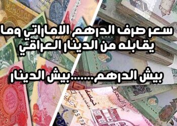 سعر صرف الدرهم الإماراتي مقابل الجنيه المصري اليوم الجمعة 3 يناير 2025