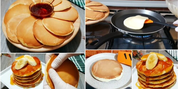 وصفة بان كيك هش ورطب ولذيذ بمكونات بسيطة وسريعة 1 وصفة بان كيك هش ورطب ولذيذ بمكونات بسيطة وسريعة