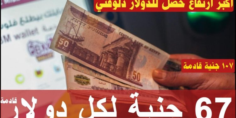 أسعار الدولار اليوم ارتفاع جديد في قيمته أمام الجنيه المصري