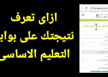 رابط النتيجة برقم الجلوس نتيجة صفوف النقل لجميع المحافظات متاحة الآن