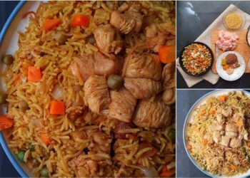 طريقة تحضير الأرز البسمتي بالخلطة كما في المطاعم الشهيرة