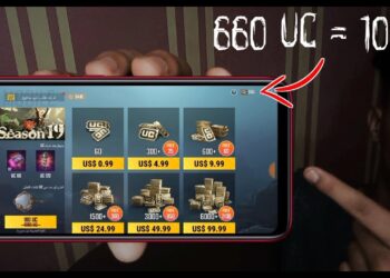 شحن ببجي موبايل بـ 660 شدة عبر الأيدي بثلاث طرق رسمية