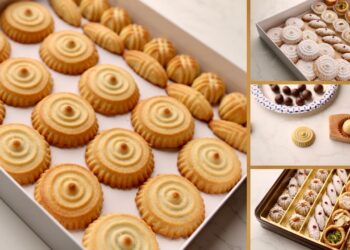 وصفة معمول التمر الناعم جدًا بسهولة وبالطعم الرائع