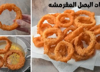 طريقة عمل حلقات البصل المقرمشة اللذيذة في دقائق!