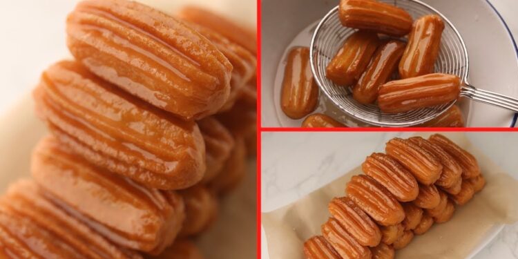 طريقة عمل بلح الشام المقرمش بدون بيض وبنتيجة مضمونة من أول تجربة 1 طريقة عمل بلح الشام المقرمش بدون بيض وبنتيجة مضمونة من أول تجربة