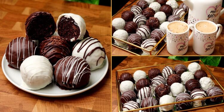 كرات السميد مع المكسرات والشوكولاتة أسرع وصفة حلى بطعم فاخر 1 كرات السميد مع المكسرات والشوكولاتة أسرع وصفة حلى بطعم فاخر