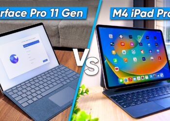 معركة الأجهزة اللوحية Microsoft Surface Pro ضد iPad Pro M4