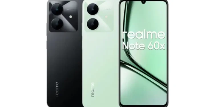 Realme Note 60x بسعر 5500 جنيه.. إليك المواصفات الكاملة للهاتف الجديد 1 Realme Note 60x