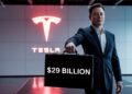 إيلون ماسك يحصل على حصة أسهم بقيمة 29 مليار دولار من تيسلا