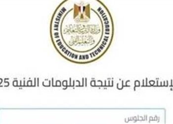 نتيجة الدبلومات الفنية الدور الثاني 2025 الاستعلام بالاسم ورقم الجلوس