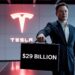إيلون ماسك يحصل على حصة أسهم بقيمة 29 مليار دولار من تيسلا