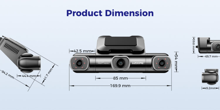 مراجعة شاملة لـ داش كام ازدوم M660: أفضل كاميرا للسيارة بزاوية رؤية واسعة 1 داش كام ازدوم M660