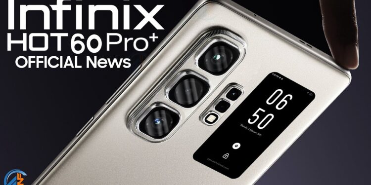 Infinix HOT 60 Pro+ هاتف الفئة المتوسطة بشاشة AMOLED وكاميرا 108 ميجابكسل