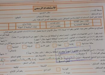 استمارة بطاقة الرقم القومي 2025 كل ما تحتاج معرفته عن السعر وطريقة الإصدار من المنزل