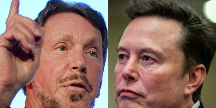 إيلون ماسك يتراجع ولاري إليسون يعتلي قمة قائمة الأغنياء 1 إيلون ماسك يتراجع ولاري إليسون يعتلي قمة قائمة الأغنياء