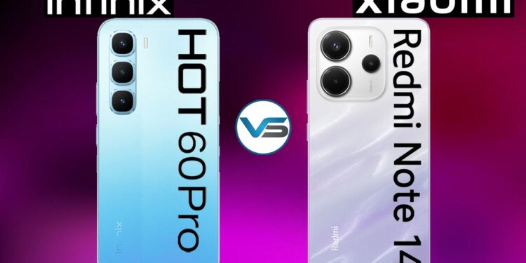 Redmi Note 14 ضد Infinix Hot 60 Pro من يتفوق في الأداء والسعر؟ 1 Redmi Note 14 ضد Infinix Hot 60 Pro من يتفوق في الأداء والسعر؟