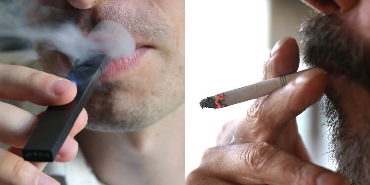 السجائر الإلكترونية تهديد صامت لصحة الفم والأسنان 1 السجائر الإلكترونية تهديد صامت لصحة الفم والأسنان