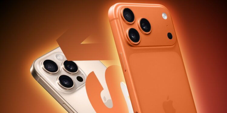 سامسونج تدمج لمسة آيفون 17 برو البرتقالية في هواتفها الجديدة
