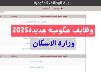 وظائف التنظيم والإدارة 2025 التخصصات المطلوبة وآخر موعد للتقديم