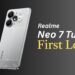 Realme Neo 7 Turbo 5G يرفع سقف السرعة مع تصميم مميز
