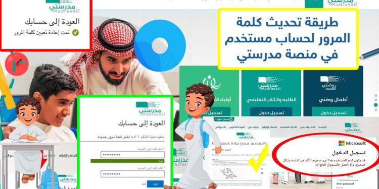 استعادة حساب مدرستي بخطوات بسيطة — إعادة تعيين كلمة المرور في دقائق 1 استعادة حساب مدرستي بخطوات بسيطة — إعادة تعيين كلمة المرور في دقائق