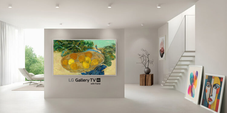 Gallery TV الجديد من إل جي ينافس تلفزيون The Frame من سامسونج 1 Gallery TV الجديد من إل جي ينافس تلفزيون The Frame من سامسونج